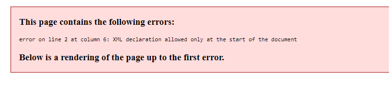 解决wordpress error on line 2 at column 6站点地图报错