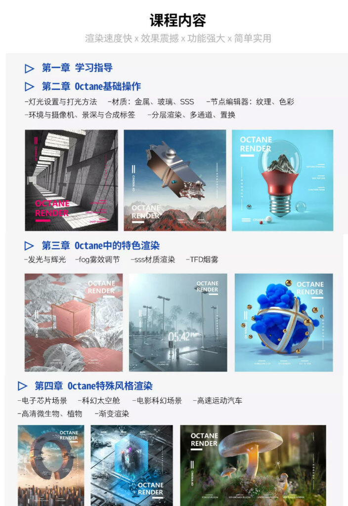 TVart郭术生C4D OC高级渲染训练营免费下载