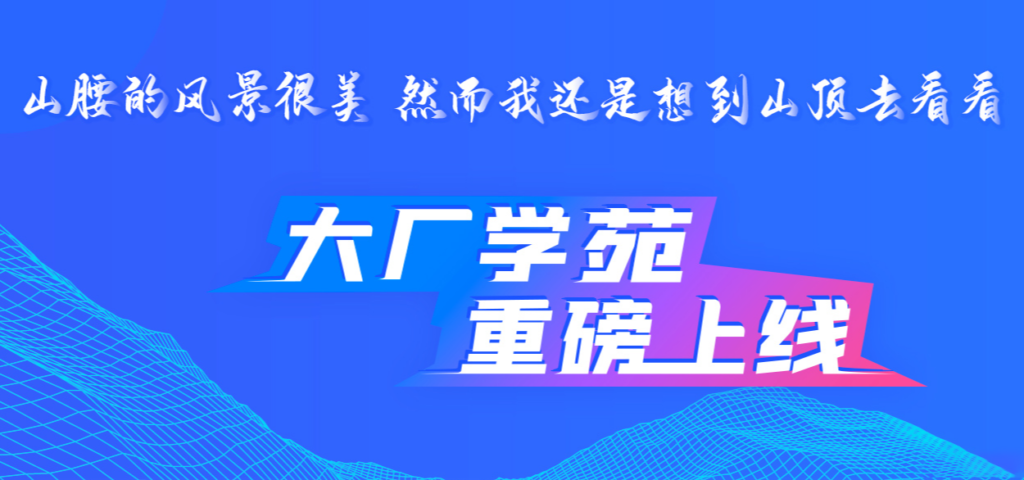 大厂学院十门合集完结无密